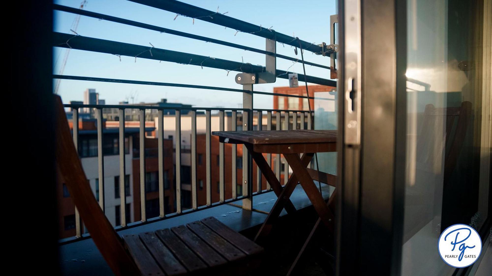 Penthouse - Amazing City Skyline Views - Balcony - Free Extra 2 Hours - Free Parking - Utilita Arena - Bullring Shopping - New St Station- Super King Size Bed Birmingham Exterior photo